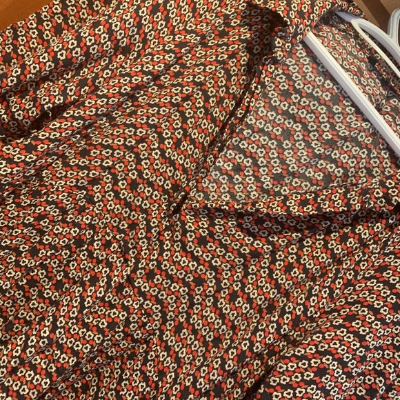 Long sleeve empire waist dress - Picture 2 of 5